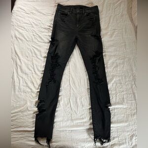 ‼️15% OFF BUNDLE OF 2+ ITEMS‼️

Black AEagle Distressed Stretchy Skinny Jeans